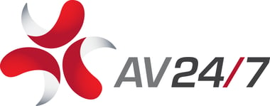 AV 24/7 logo