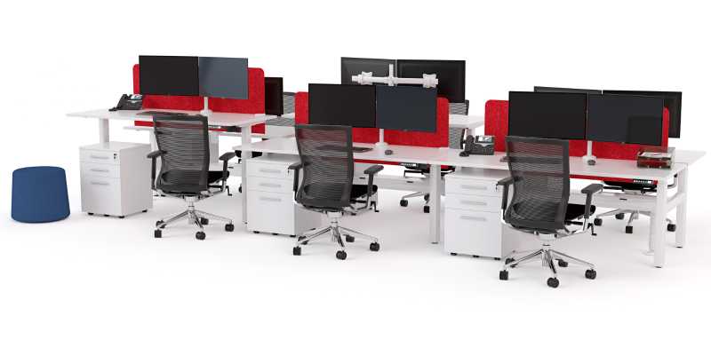 Agile 6 Person Workstation Cluster
