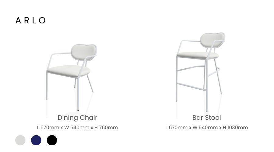 Arlo - Seating - Carousel Slider Overview