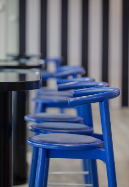 Brisbane International Tennis 2022 Events cobalt blue lana bar stool