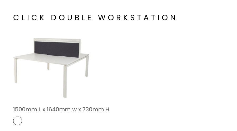 Click double workstations product slider