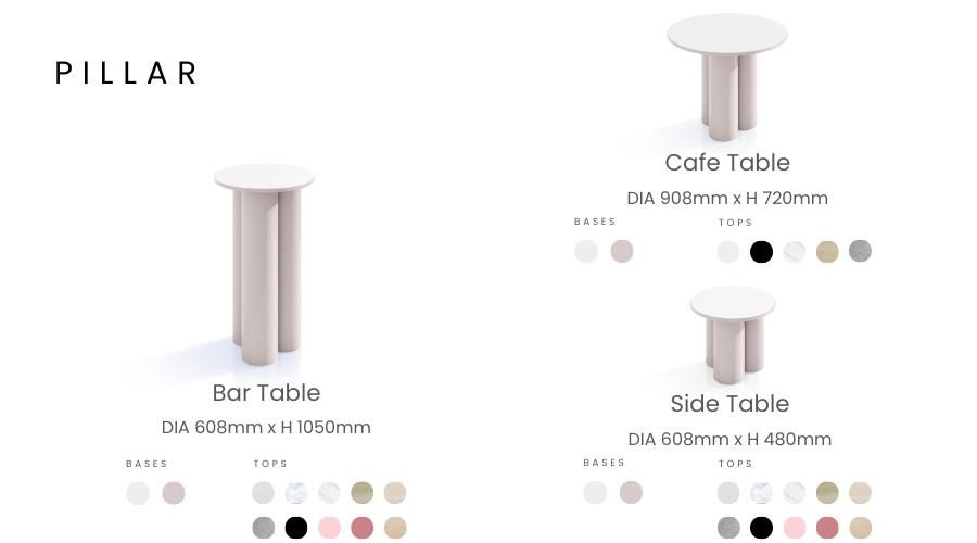 Pillar - Tables - Slider Carousel Overview 2