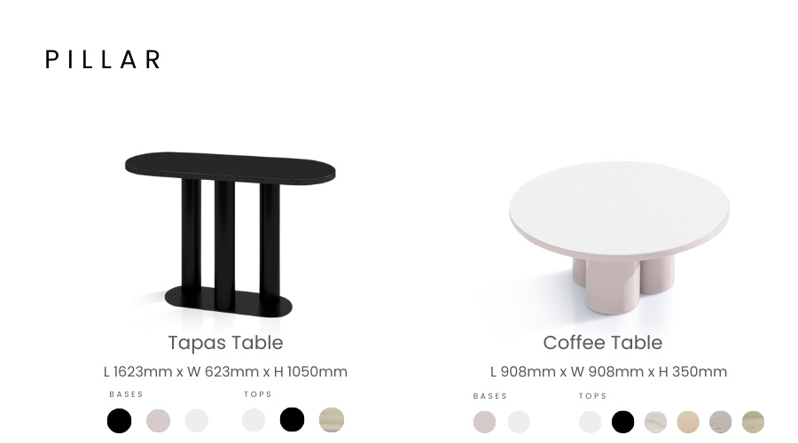 Pillar - Tables - Slider Carousel Overview