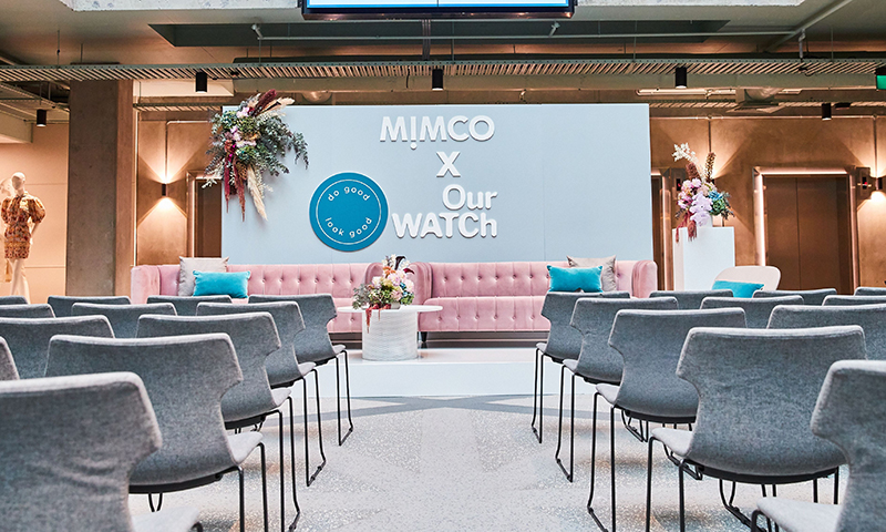 Website Banner Image Mimco Corporate Stage Set