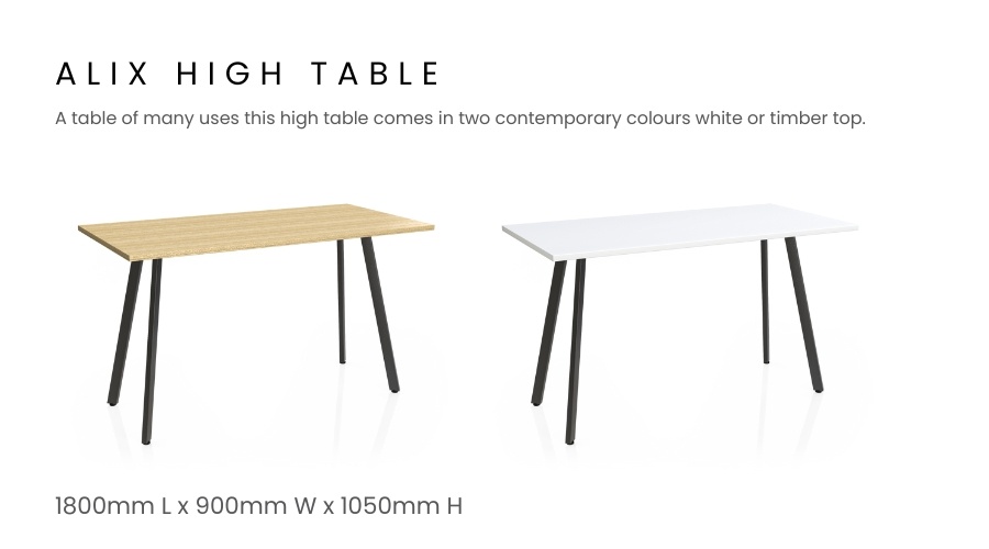 alix high tables