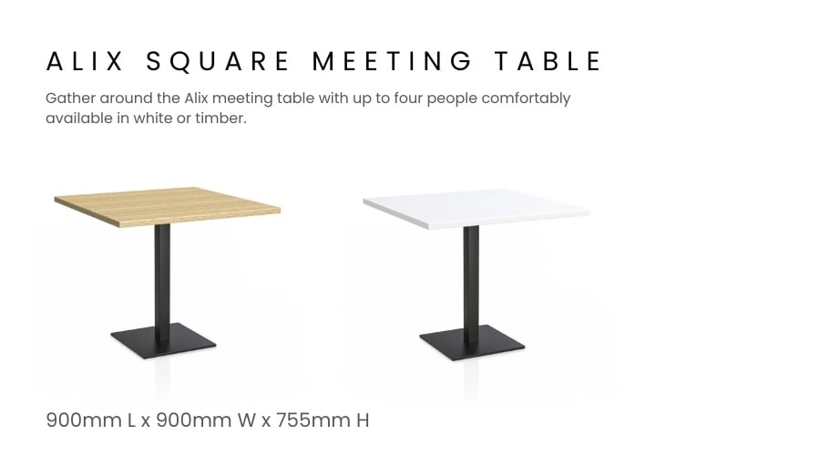alix square tables