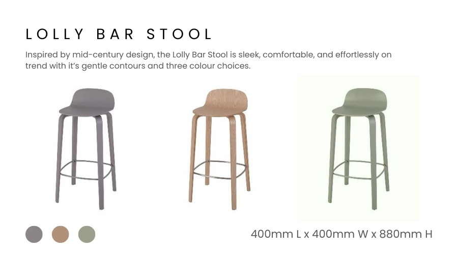 lolly bar stools